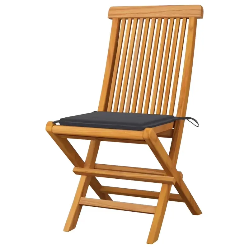 Outdoor Furniture Indonesia - เก้าอี้พับไม้สักแบบดั้งเดิมสำหรับสวน ไมอามี - เฟอร์นิเจอร์ไม้เนื้อแข็งสำหรับใช้งานกลางแจ้ง เหมาะสำหรับโรงแรม สวนสาธารณะ