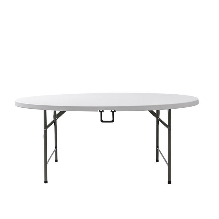 Outdoor Furniture Types - โต๊ะพับกลม 1.8 เมตร โต๊ะรับประทานอาหาร โมเดิร์น เรียบง่าย