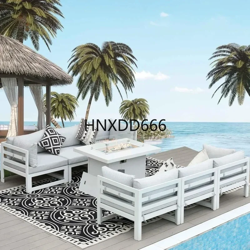 ชุดเฟอร์นิเจอร์อลูมิเนียมสำหรั - Outdoor Furniture Set With Fire Pit บทวิจารณ์และราคา