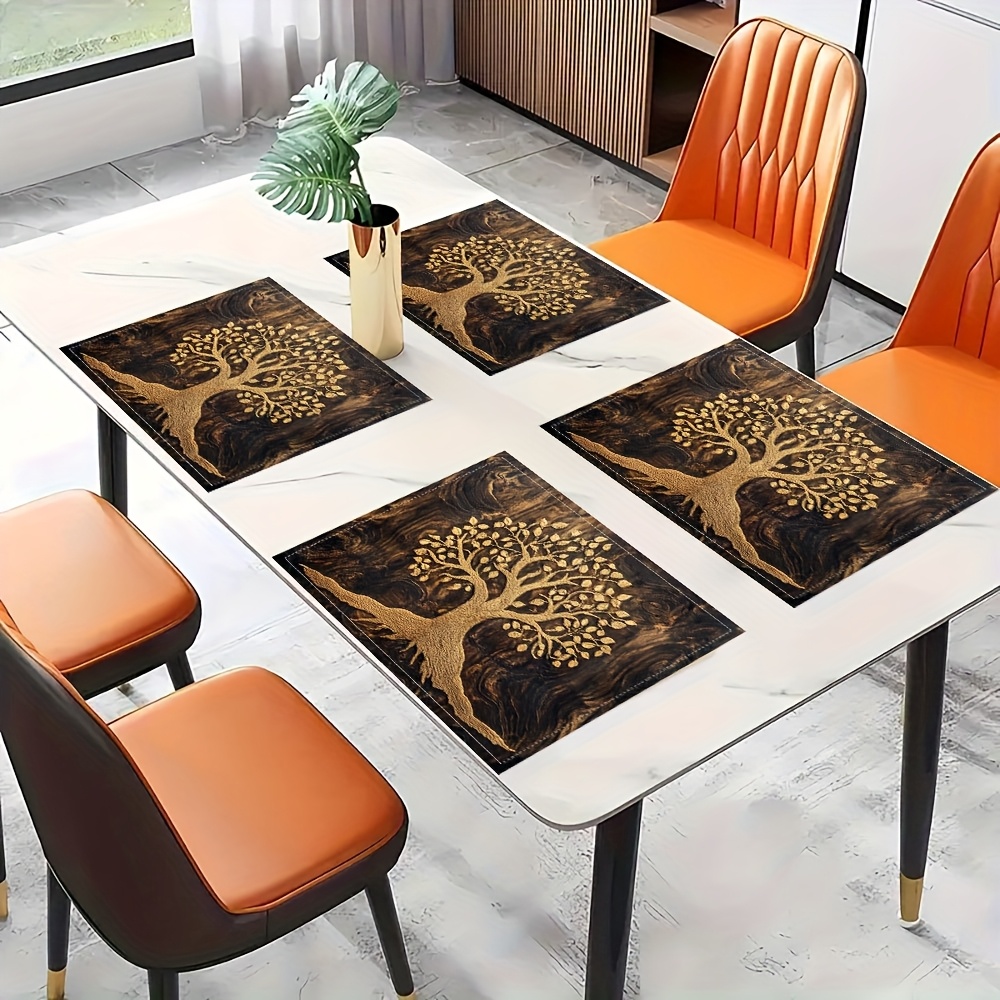 ชุดแผ่นรองจานลายต้นไม้แห่งชีวิ - Outdoor Furniture Wooden บทวิจารณ์และราคา